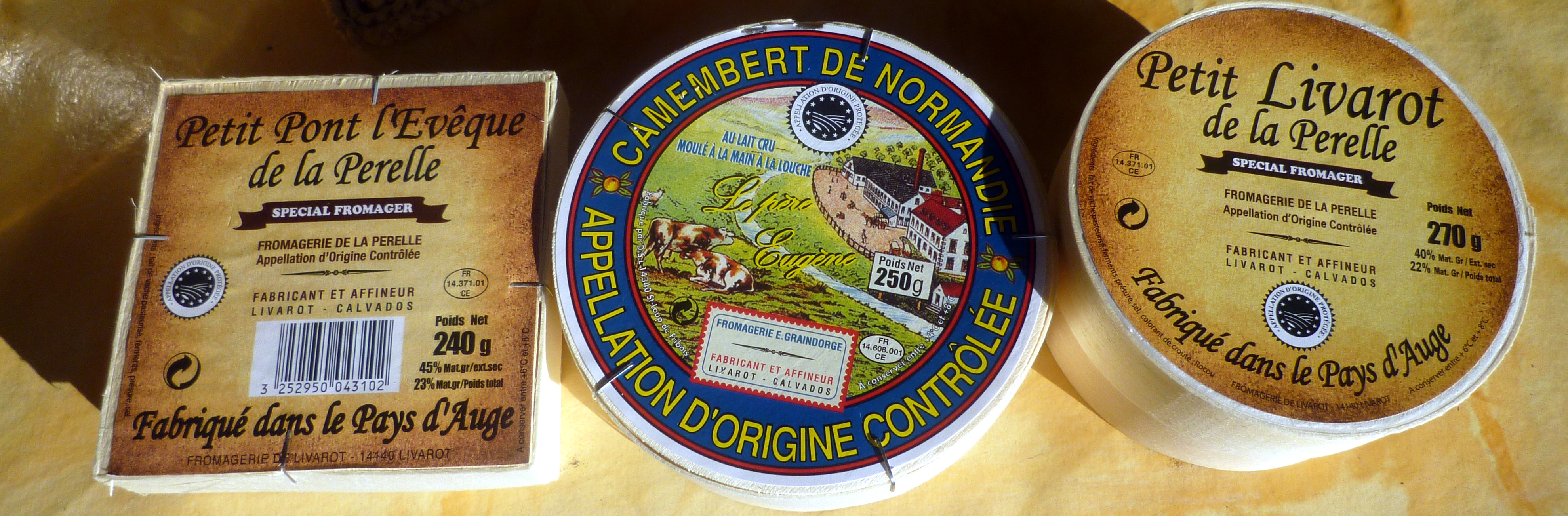 Käse der Normandie